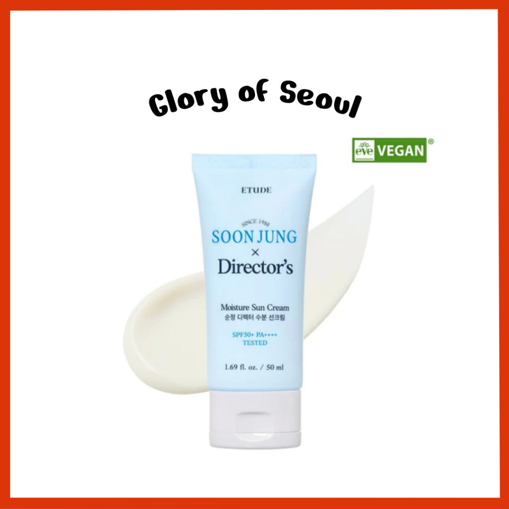ETUDE Soon Jung Director's Moisture Sun Cream SPF50+ PA++++ 50ml / 20ml