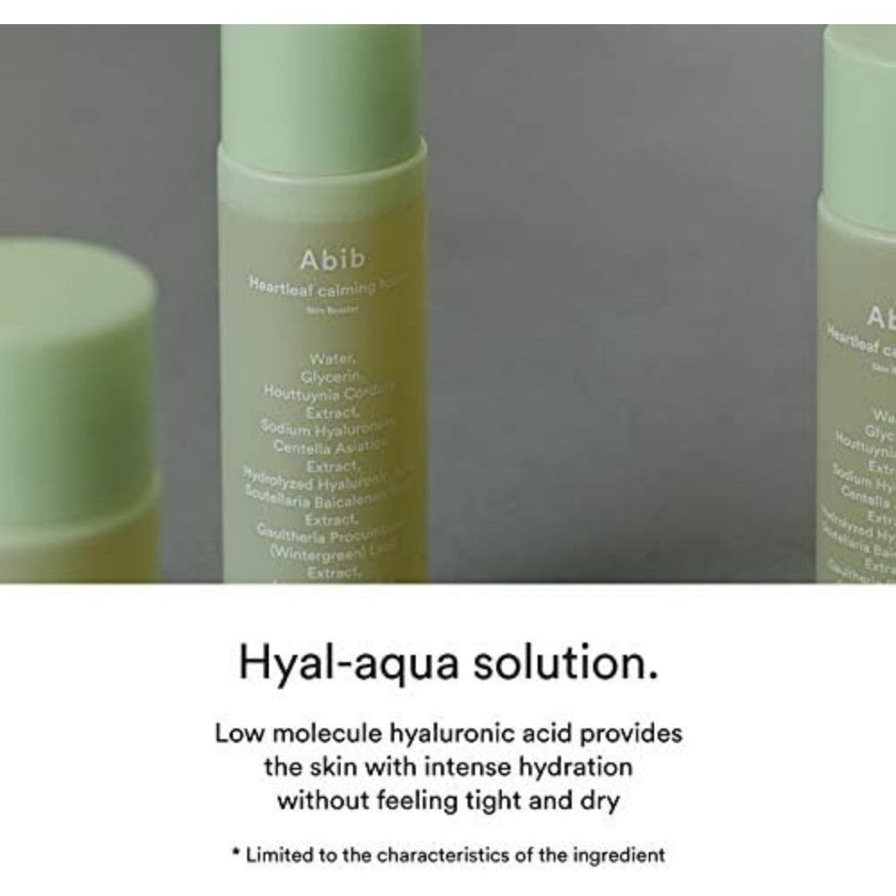 [MINI] Abib Heartleaf Calming / Jericho Rose Toner Skin Booster, 30ml