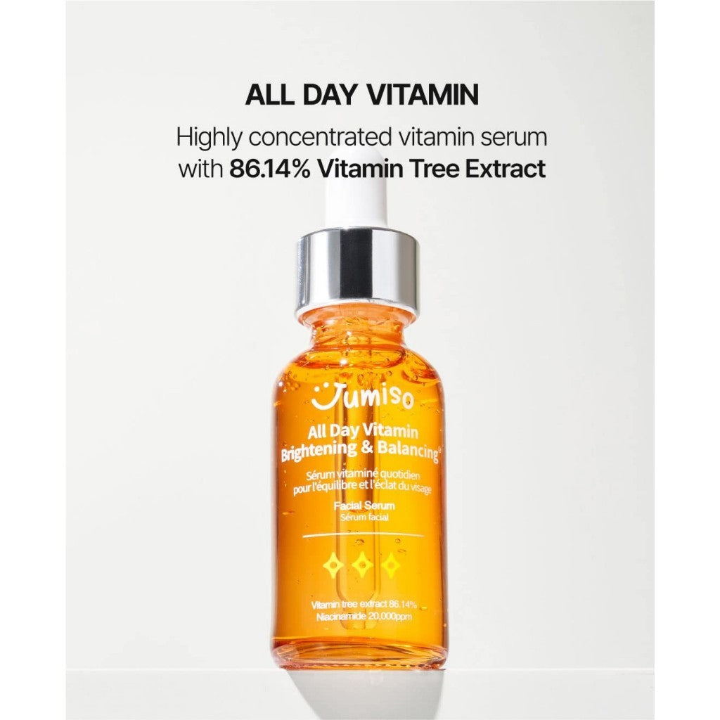 [Jumiso] All Day Vitamin Brightening & Balancing facial serum 30ml