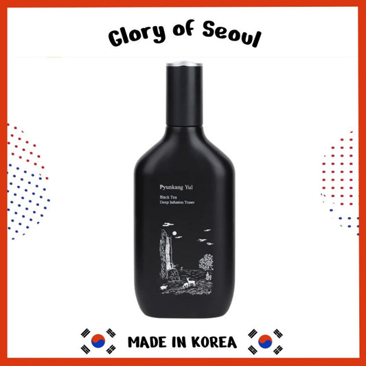 PYUNKANG YUL Black Tea Deep Infusion Toner, 130ml | Korean Anti-Aging Facial K Beauty Toner
