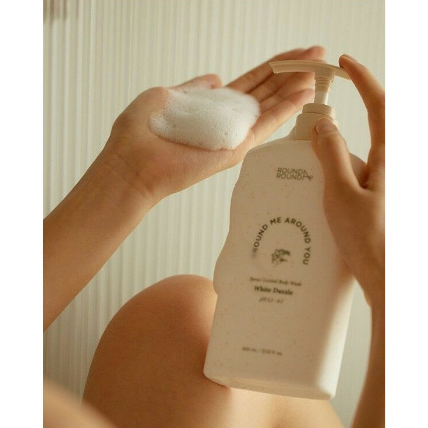 Round Around FOREST SCENTED Body Wash (white dazzle) 400ml
