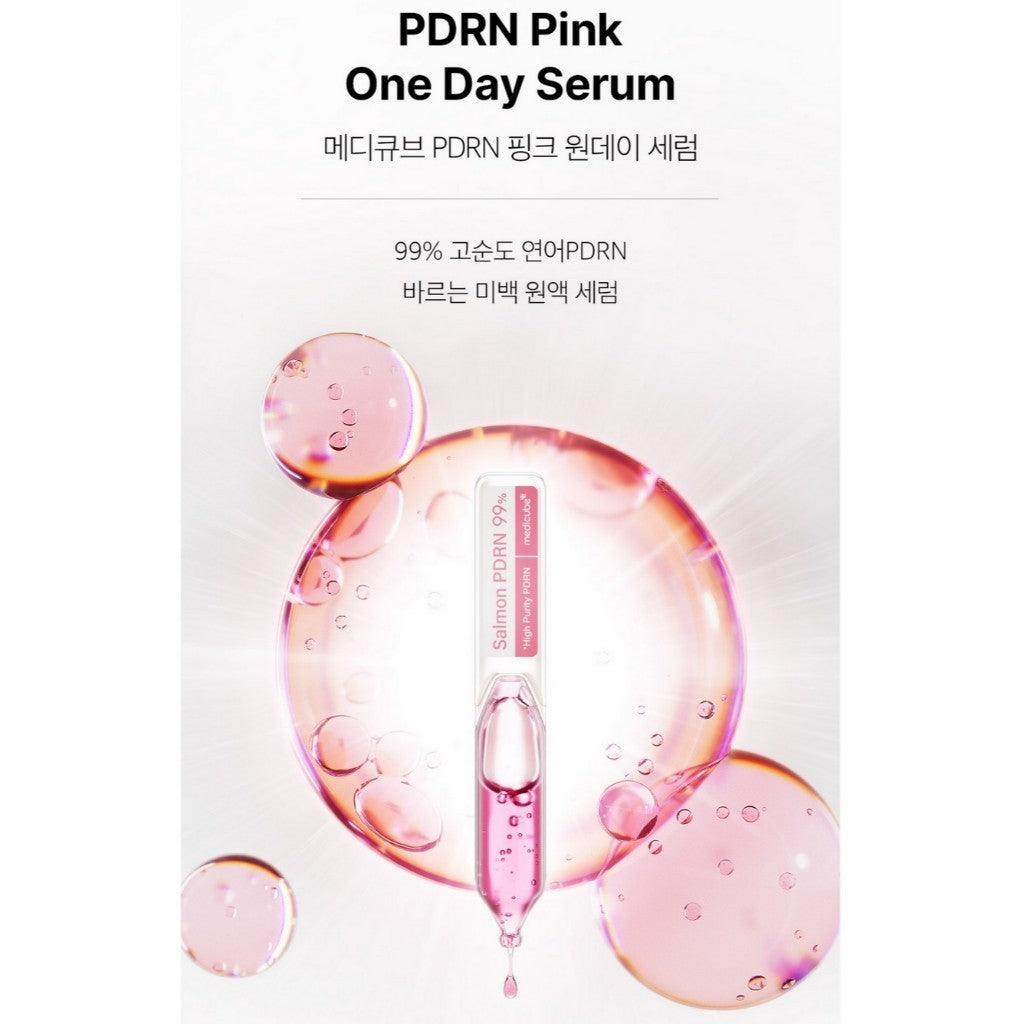 [NEW] Medicube PDRN Pink One Day Serum 1.5mL , 2 Option