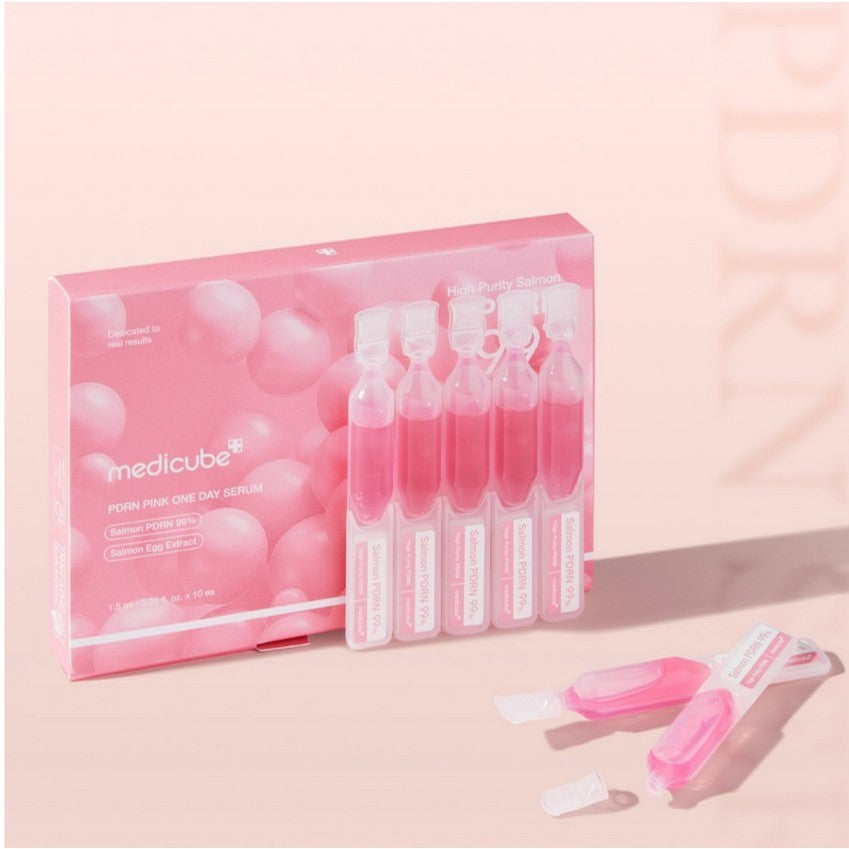 [NEW] Medicube PDRN Pink One Day Serum 1.5mL , 2 Option