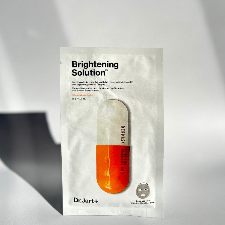 Mascarilla facial iluminadora Dr.Jart+ Brightening Solution, 1 unidad