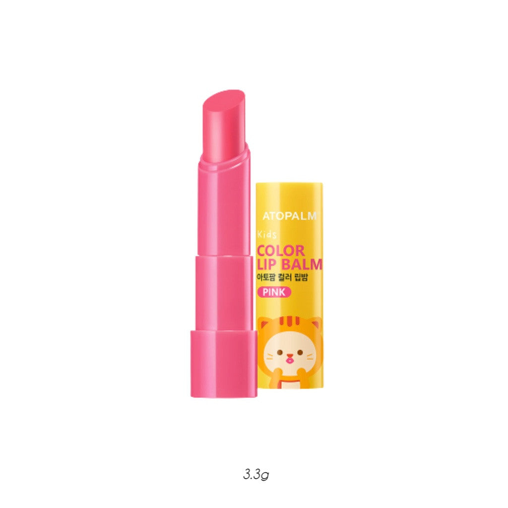 ATOPALM Kids Color Lip Balm (Pink/Red) 3.3g