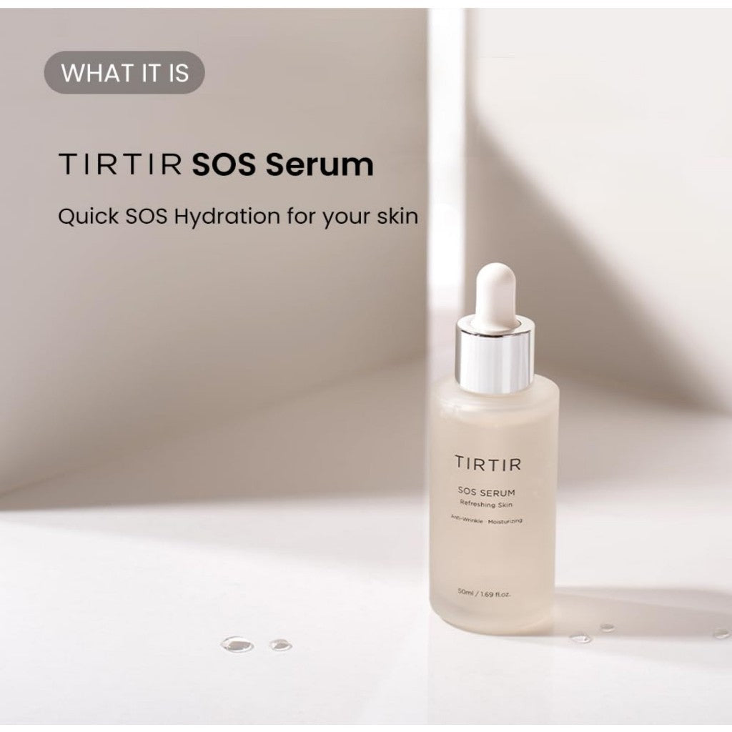 [TIRTIR] SOS Serum, 50mL - Radiant Glow Boosting Face Serum