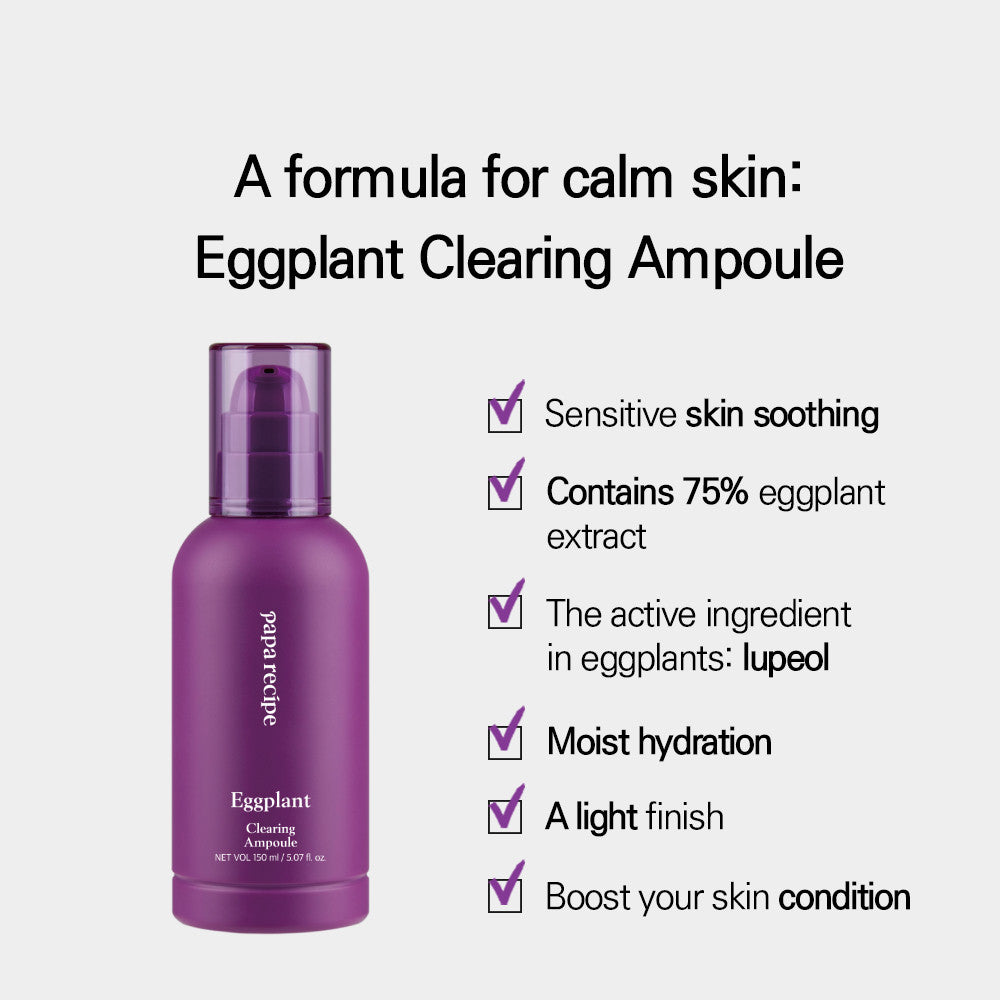 PAPA RECIPE  Eggplant Clearing Ampoule, 150ml