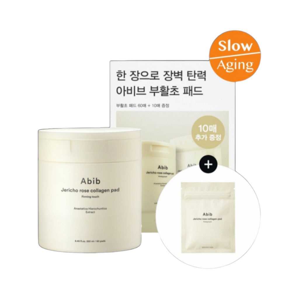 [SET] Abib Jericho Rose Collagen Pad Firming Touch 60pads+10pads (70pads in total)