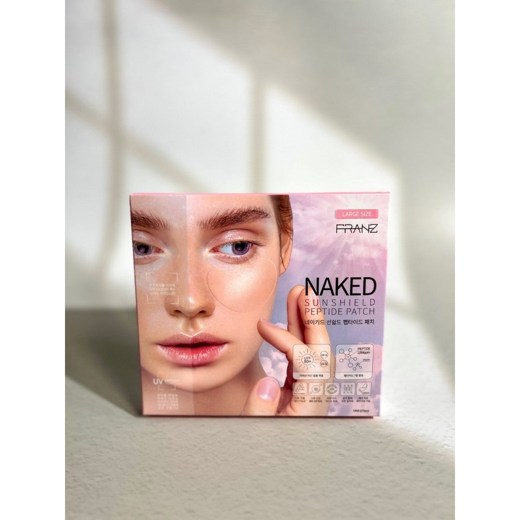 FRANZ Naked SunShield Peptide Patch 5Pack 2Type (R/L Size)