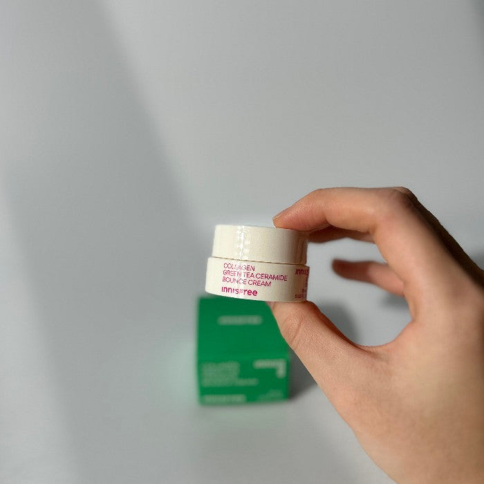 [MINI] Innisfree Collagen Green Tea Ceramide Bounce Cream