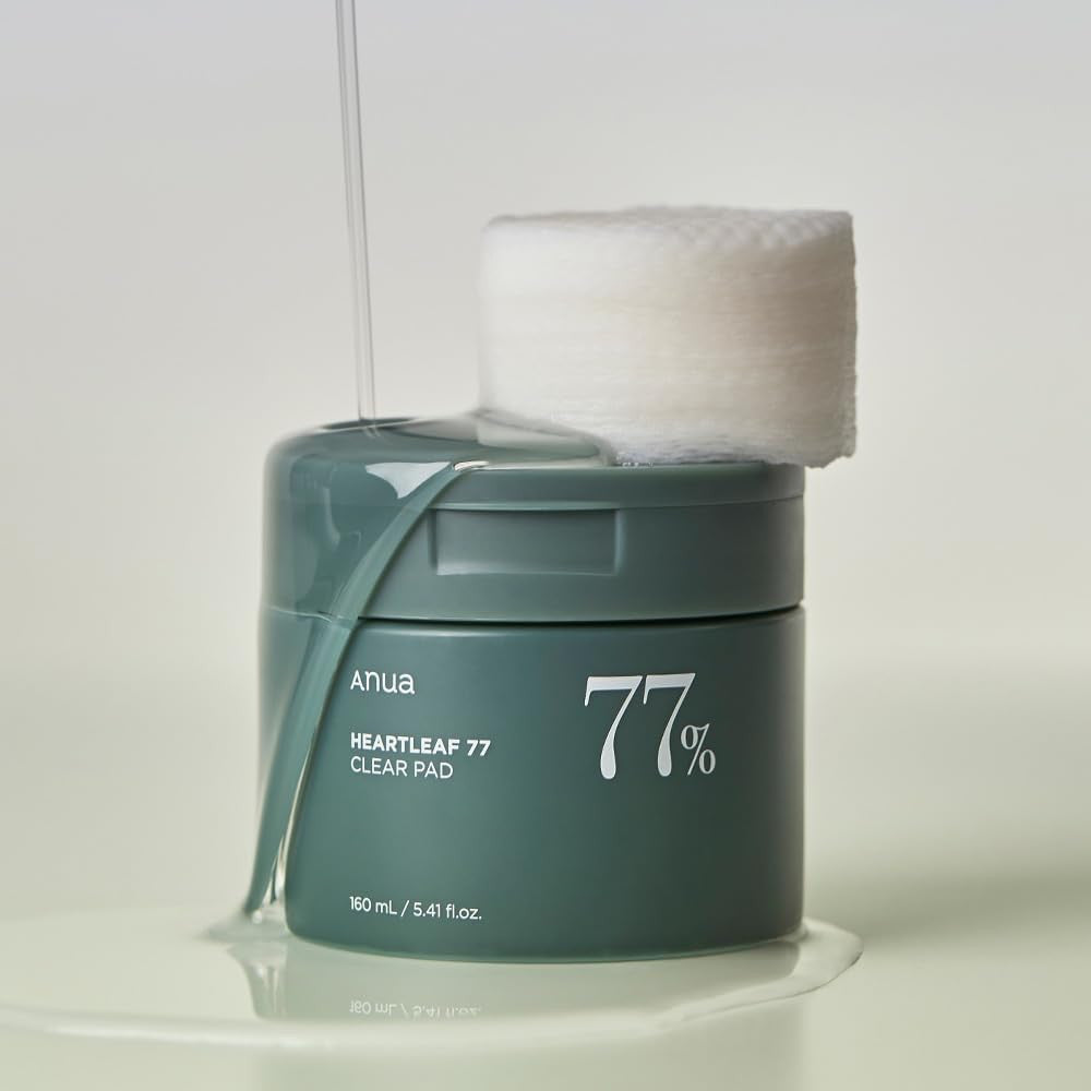 [ORIGINAL PRODUCT+REFILL SET] ANUA Heartleaf 77 Clear Pad 70 Pads 160ml + 70 Pads 160ml