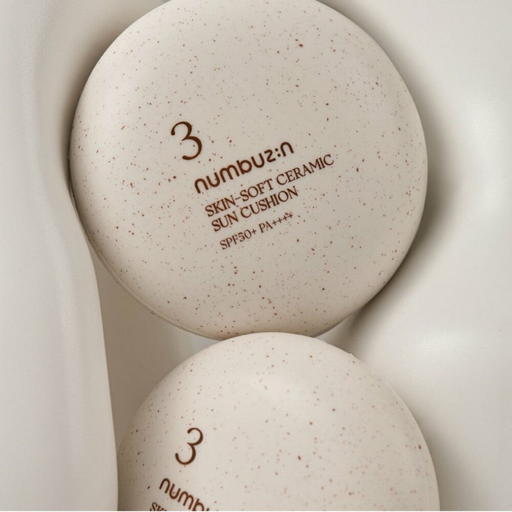 Numbuzin No.3 Skin-Soft Ceramic Sun Cushion SPF50+ PA++++