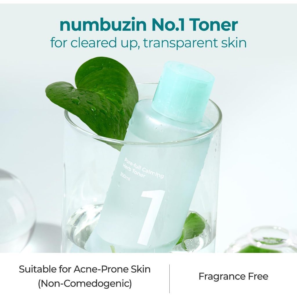 numbuzin No.1 Pure-Full Calming Herb Toner 300ml