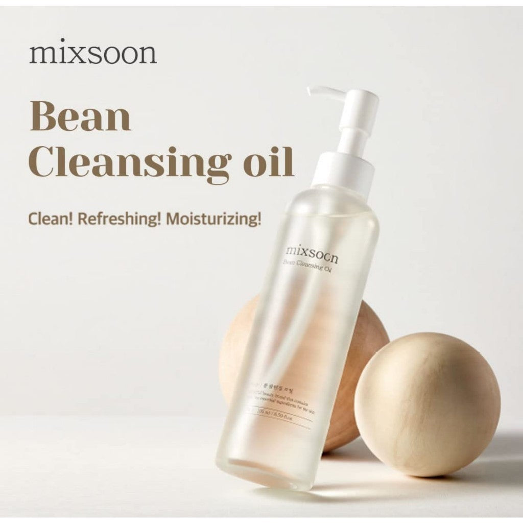 mixsoon Bean Cleansing Oil 195ml / Centella Cleansing Foam 150ml