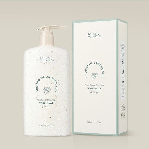 Round Around FOREST SCENTED Body Wash (white dazzle) 400ml