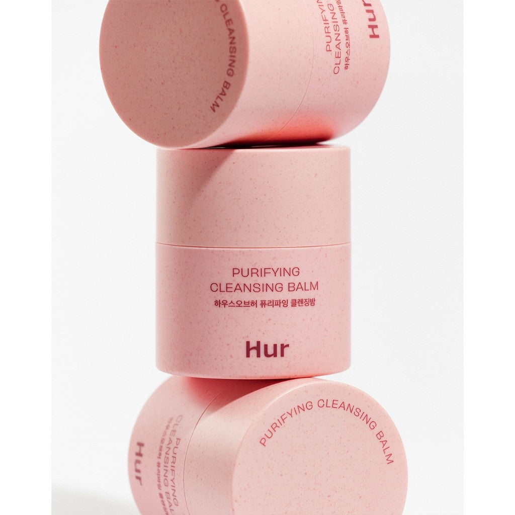 [House of HUR] Purifying Cleansing Balm (Pink) / Midnight Soothing Cleansing Balm (Black), 50mL