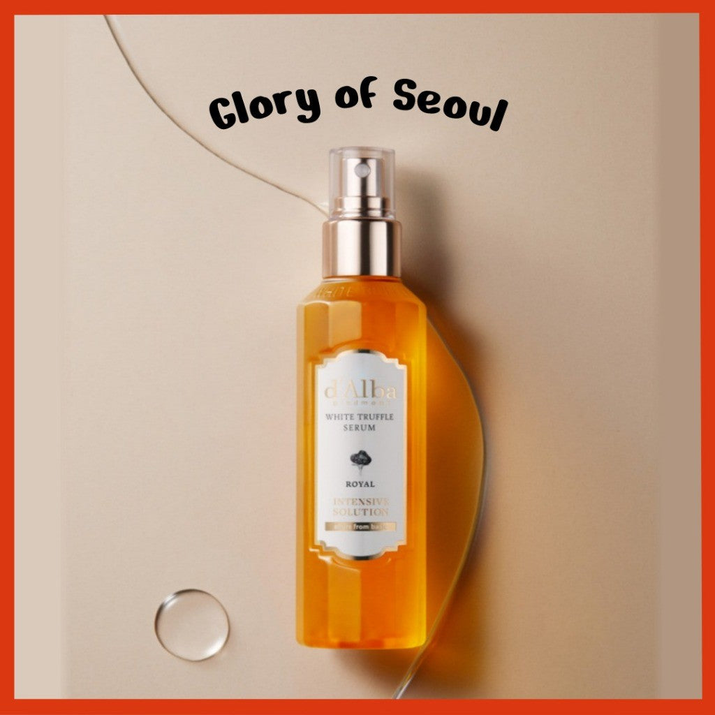 [d'Alba] White Truffle Royal Intensive Serum, ( 50mL / 100mL / 150mL) Moisturizing Anti-Aging