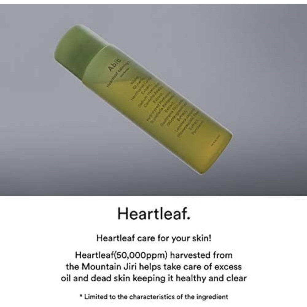 [MINI] Abib Heartleaf Calming / Jericho Rose Toner Skin Booster, 30ml