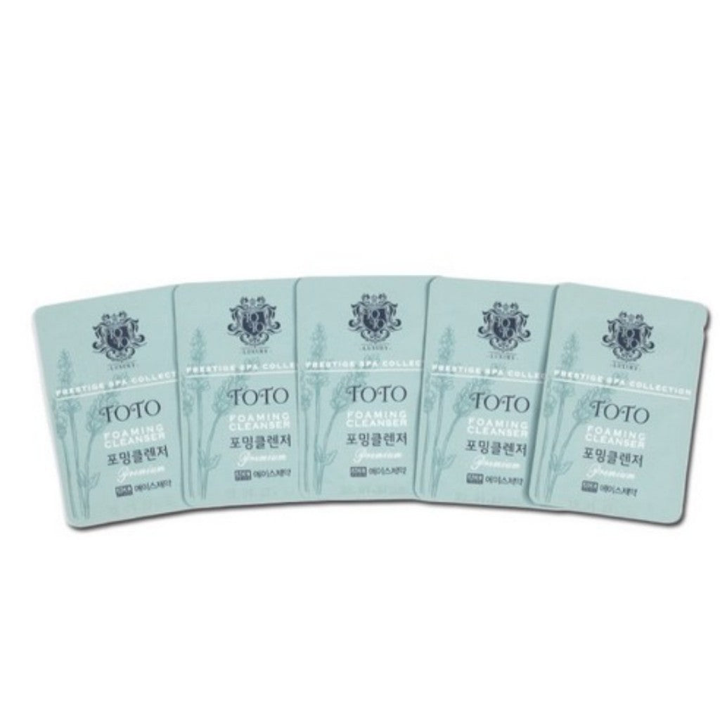 [SAMPLE] Foaming Cleanser, 5 pieces / 4 options