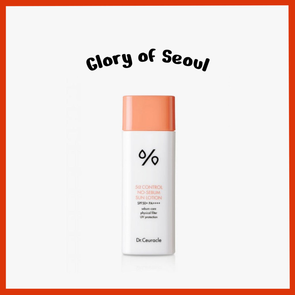 Dr.Ceuracle 5α Control No-sebum Sun Lotion SPF50+ PA++++ 50ml