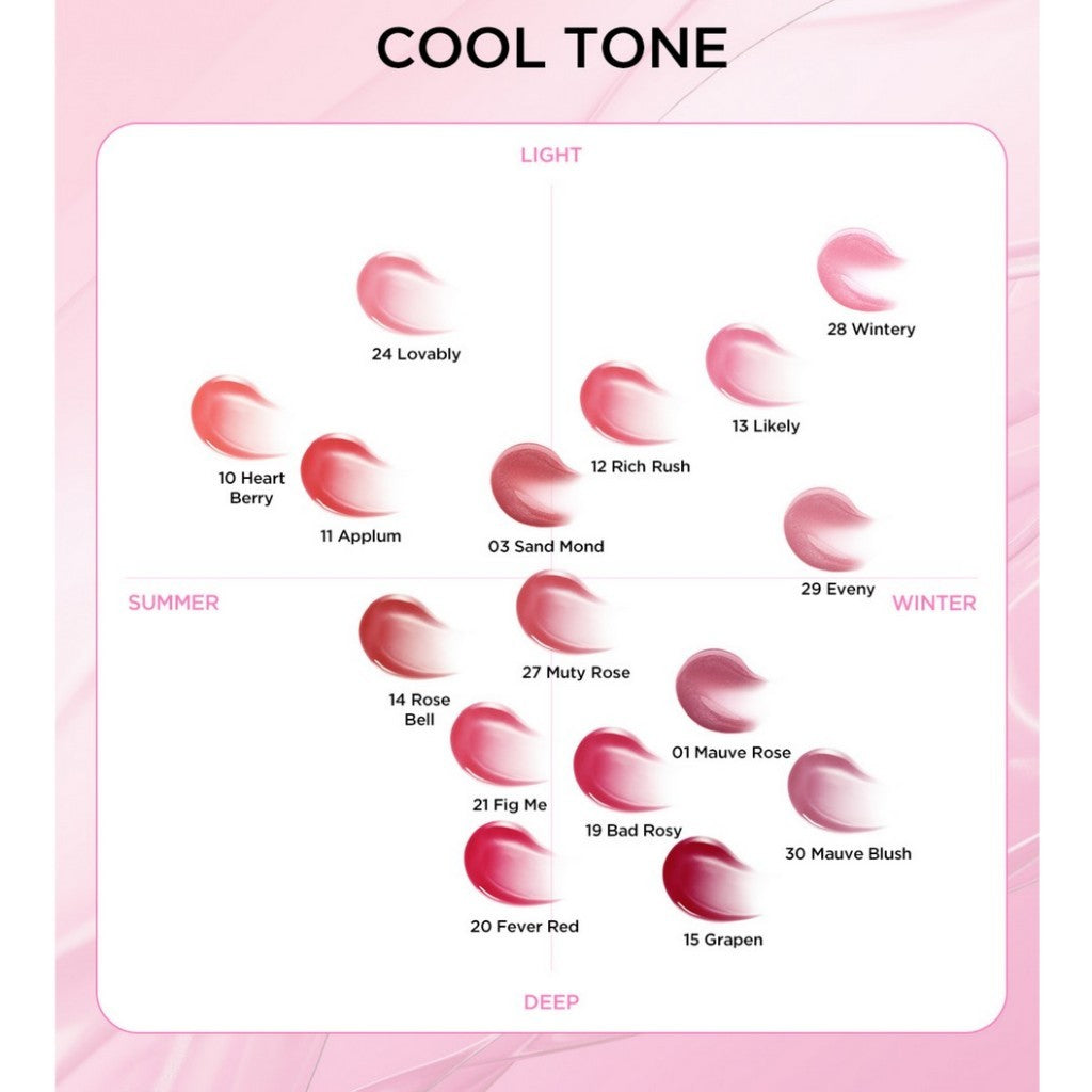 TIRTIR Waterism Glow Mini Tint 1.8g (30 colors)