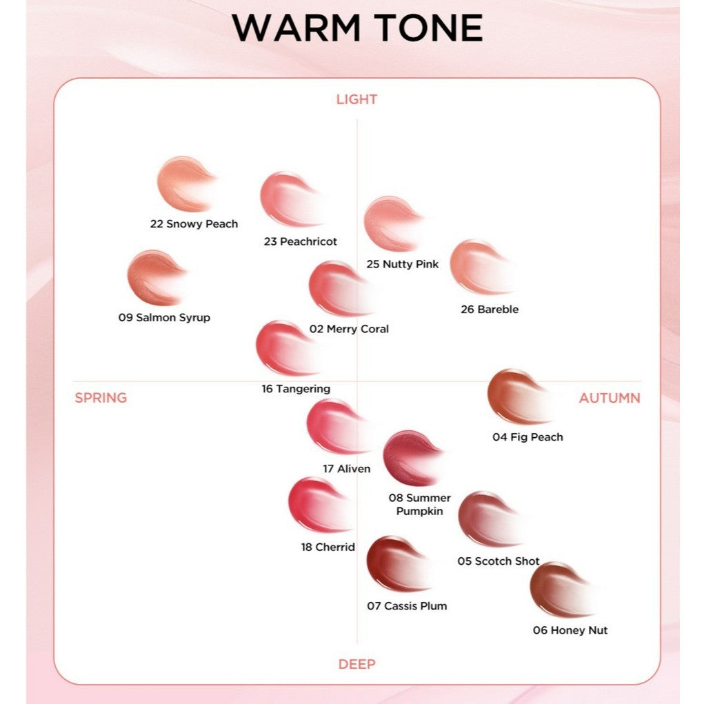 [MINI] TIRTIR Waterism Glow Mini Tint 1.8g (30 Colors)