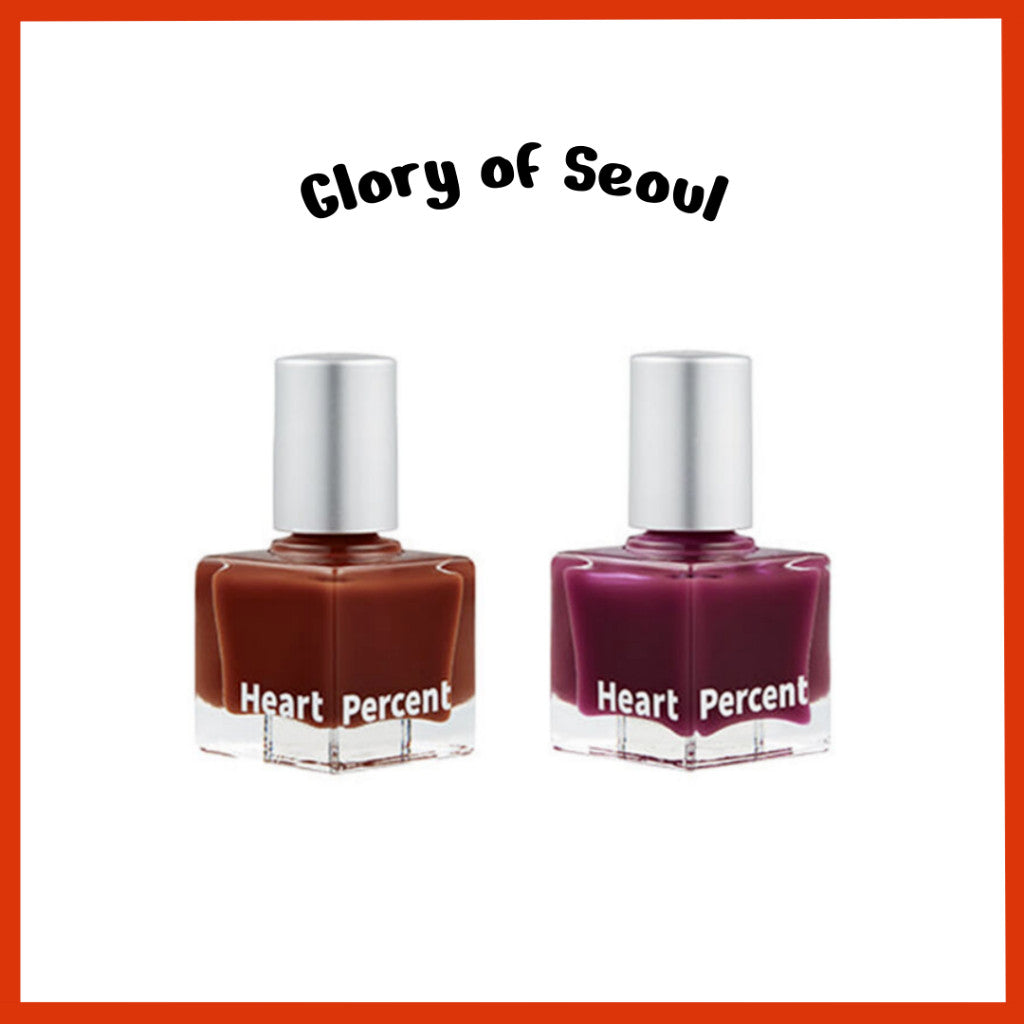 HEART PERCENT Dote On Mood Top Coating Lip Plumper, 6.5g (6 Types)