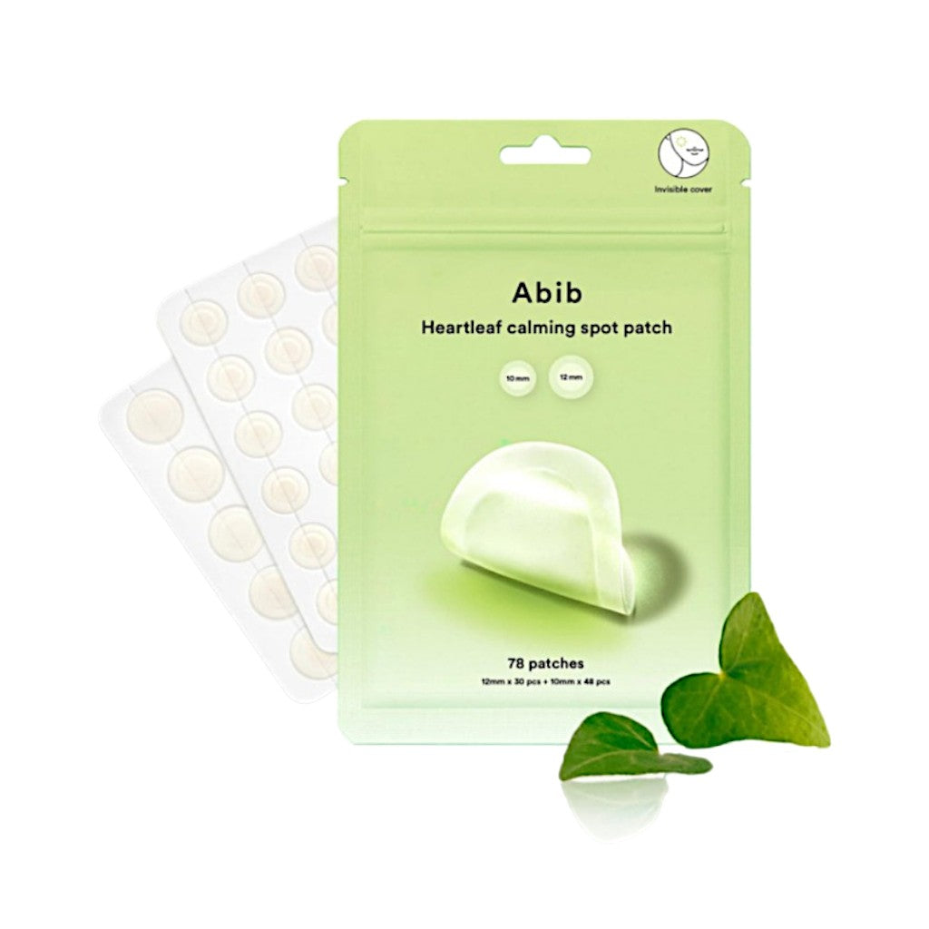 Abib Heartleaf Calming Spot Patch 10mm*48pcs + 12mm*30pcs