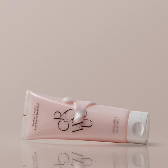 Growus Damage Therapy Cream Hair Treatment 220ml