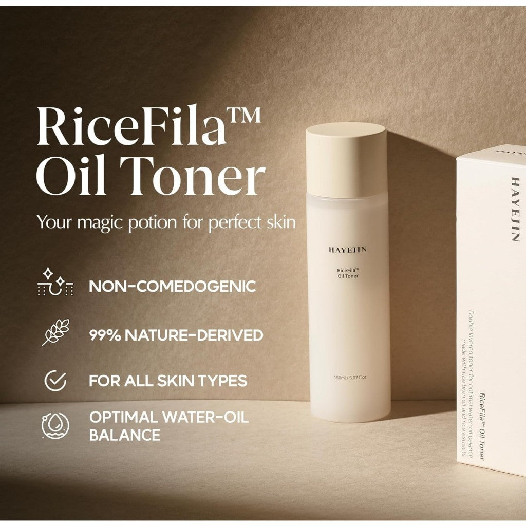 [HAYEJIN] RiceFila Oil Toner, 150mL