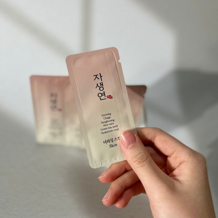 [Sample] JaSaengYeon Nourishing Skin/Lotion 5 pieces