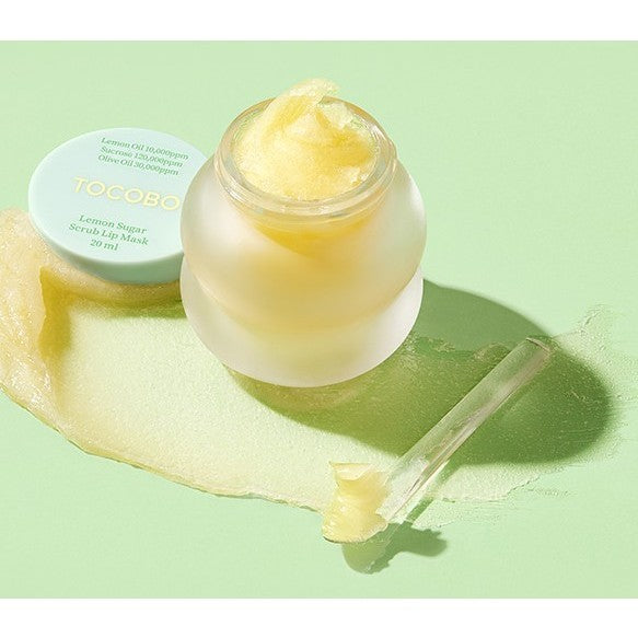 [New] TOCOBO Lemon Sugar Scrub Lip Mask 20ml