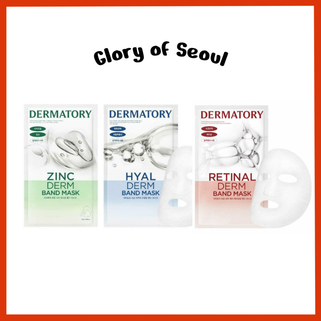 Mascarilla facial Dermtory, 3 tipos, 28 g