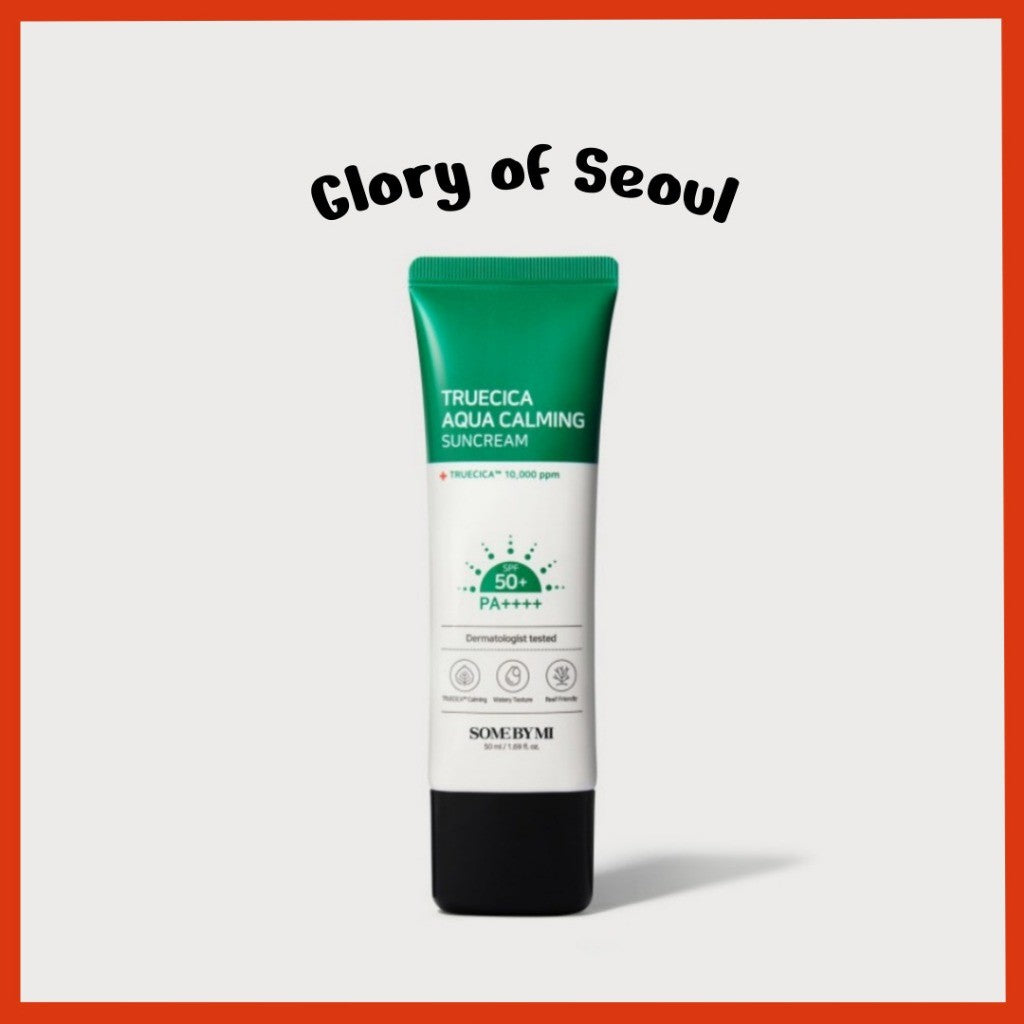 [SOME BY MI] Truecica Aqua Calming Sun Cream, 50mL | SPF50+, PA++++, Sunscreen, UV protecter