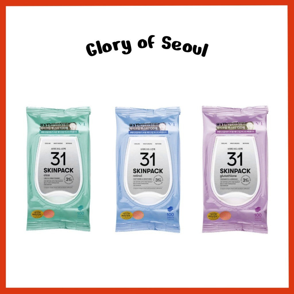 [VT] SKIN PACK Cooling Pack (Mild / Smooth / Luminous) 210g/100ea