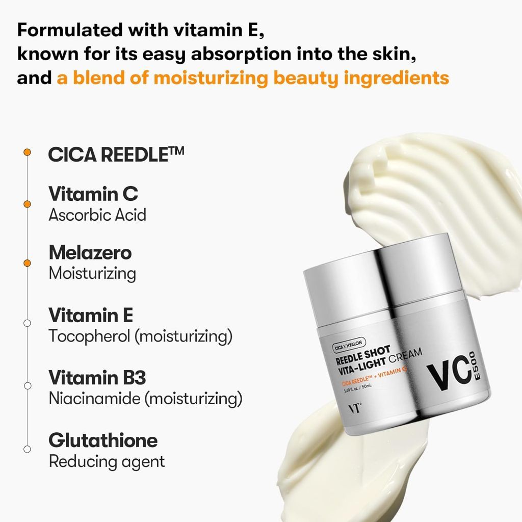 VT Reedle Shot Vita-Light Cream 50ml