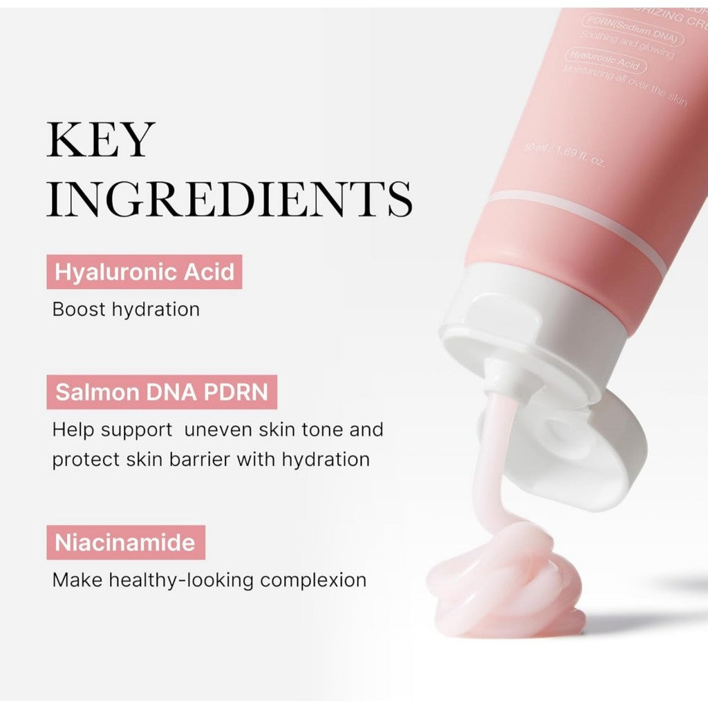 Medicube PDRN Pink Hyaluronic Moisturizing Cream, 50mL