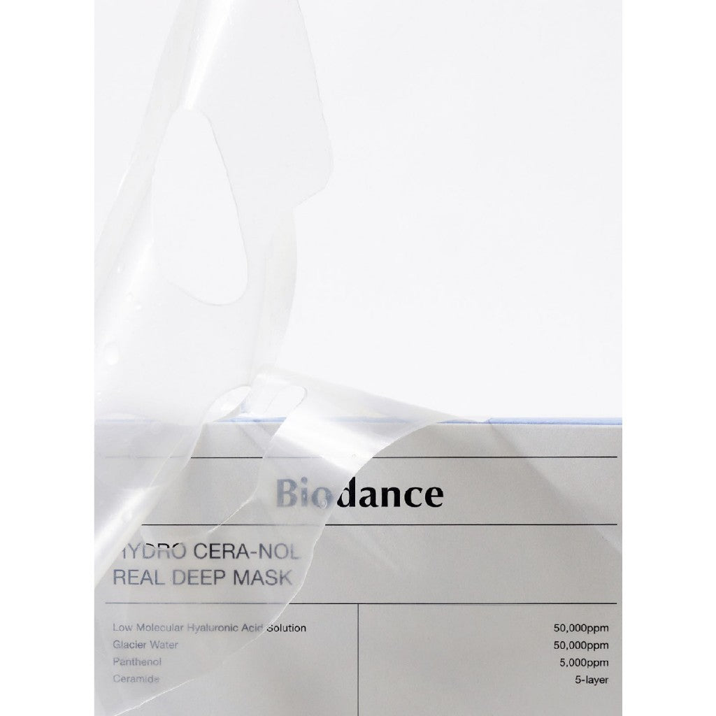 Biodance Cera-nol Real Deep Mask 4 Sheets 1 Box