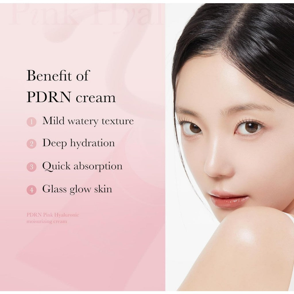 Medicube PDRN Pink Hyaluronic Moisturizing Cream, 50mL