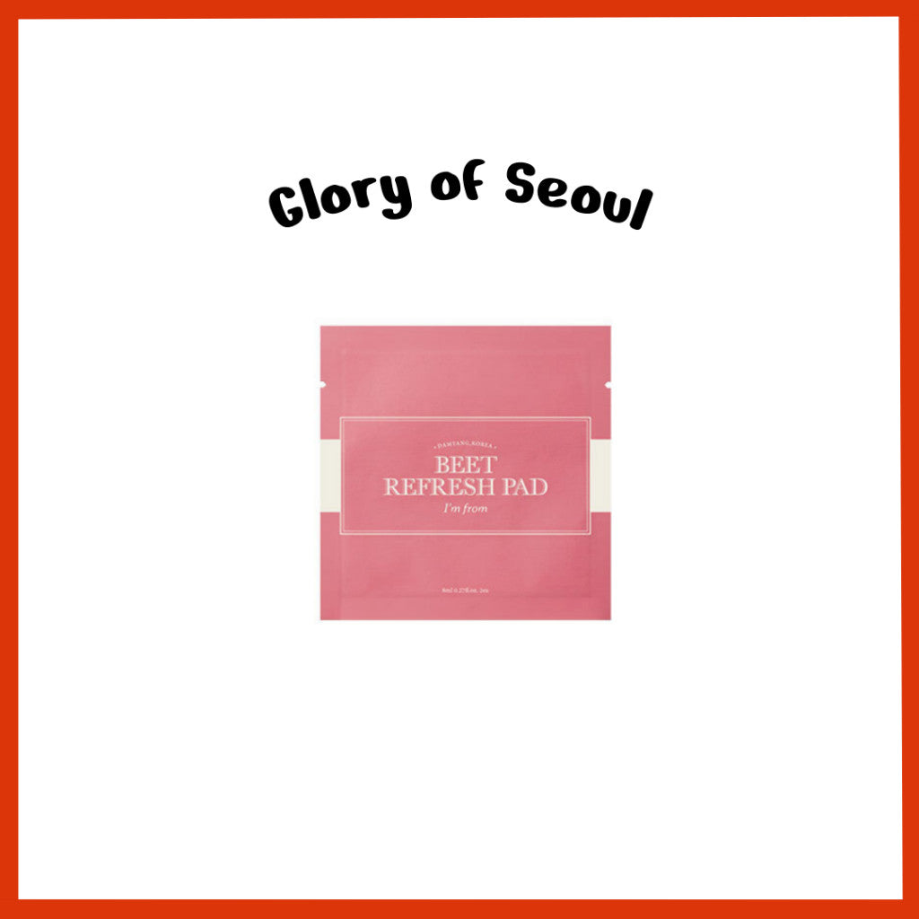 I'm From Beet Refresh Toner Pad 20ea