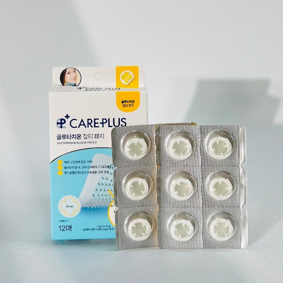 Olive Young Care Plus Glutathione Blemish Patch 12P