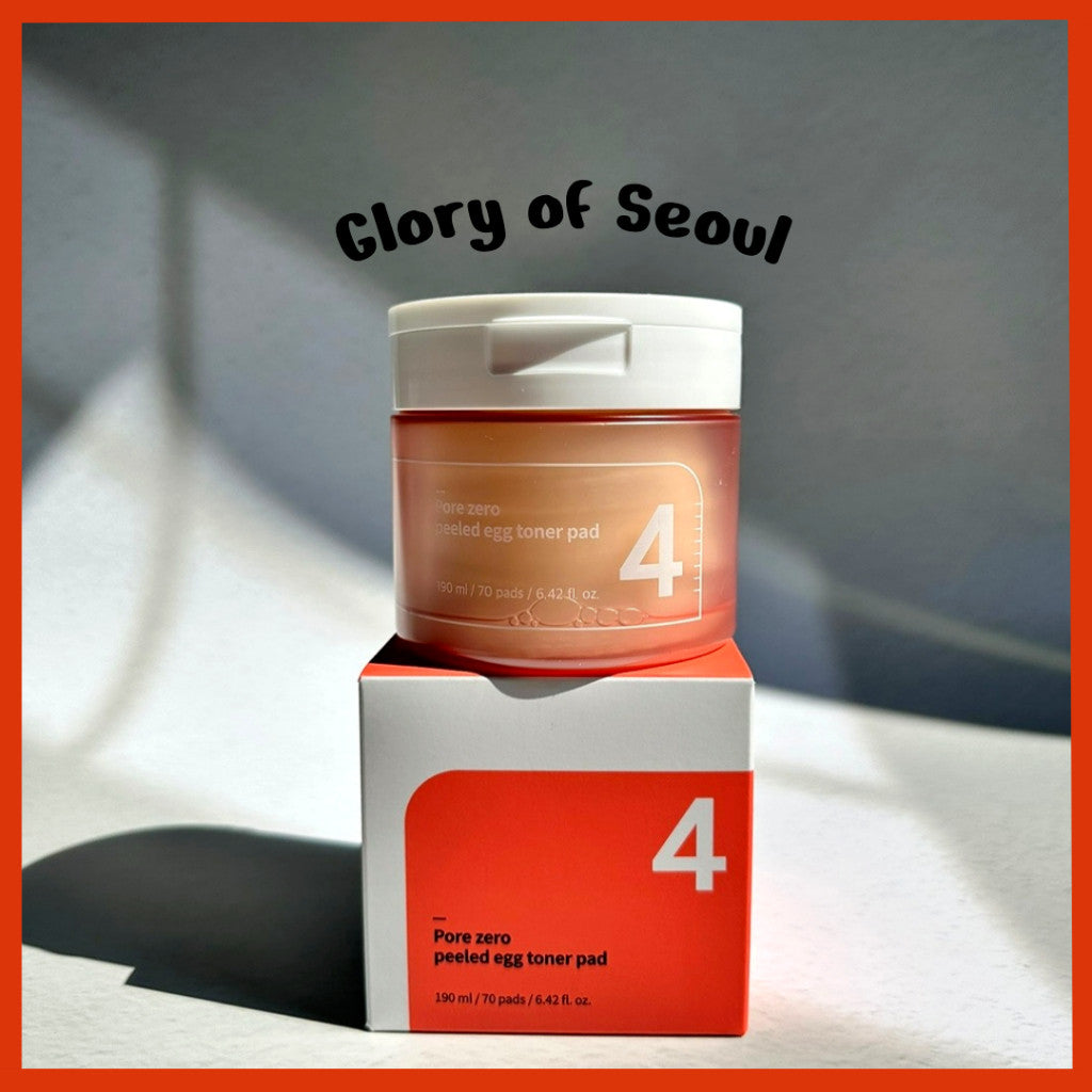 Numbuzin No.4 Pore Zero Peeled Egg Toner Pad 70 Sheets