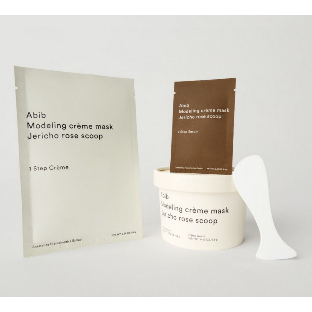 Abib Modeling Cream Mask (2 Types) | Heartleaf Scoop / Jericho Rose Scoop