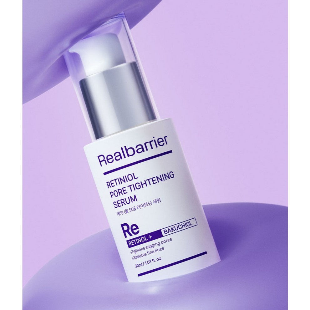 Real Barrier Serum (3 Types), 30mL | Peptivita C Blemish Serum / Retiniol Pore Tightening Serum / PDRN Glow Repair Serum