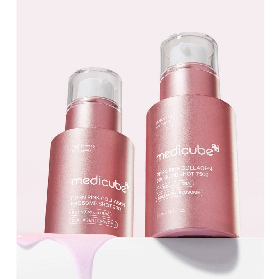 [NEW] MEDICUBE PDRN Pink Collagen Exosome Shot Ampoule (2000 / 7500), 30ml