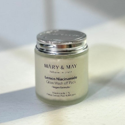 MARY&MAY Vegan Wash Off Pack 125g (4 Types)