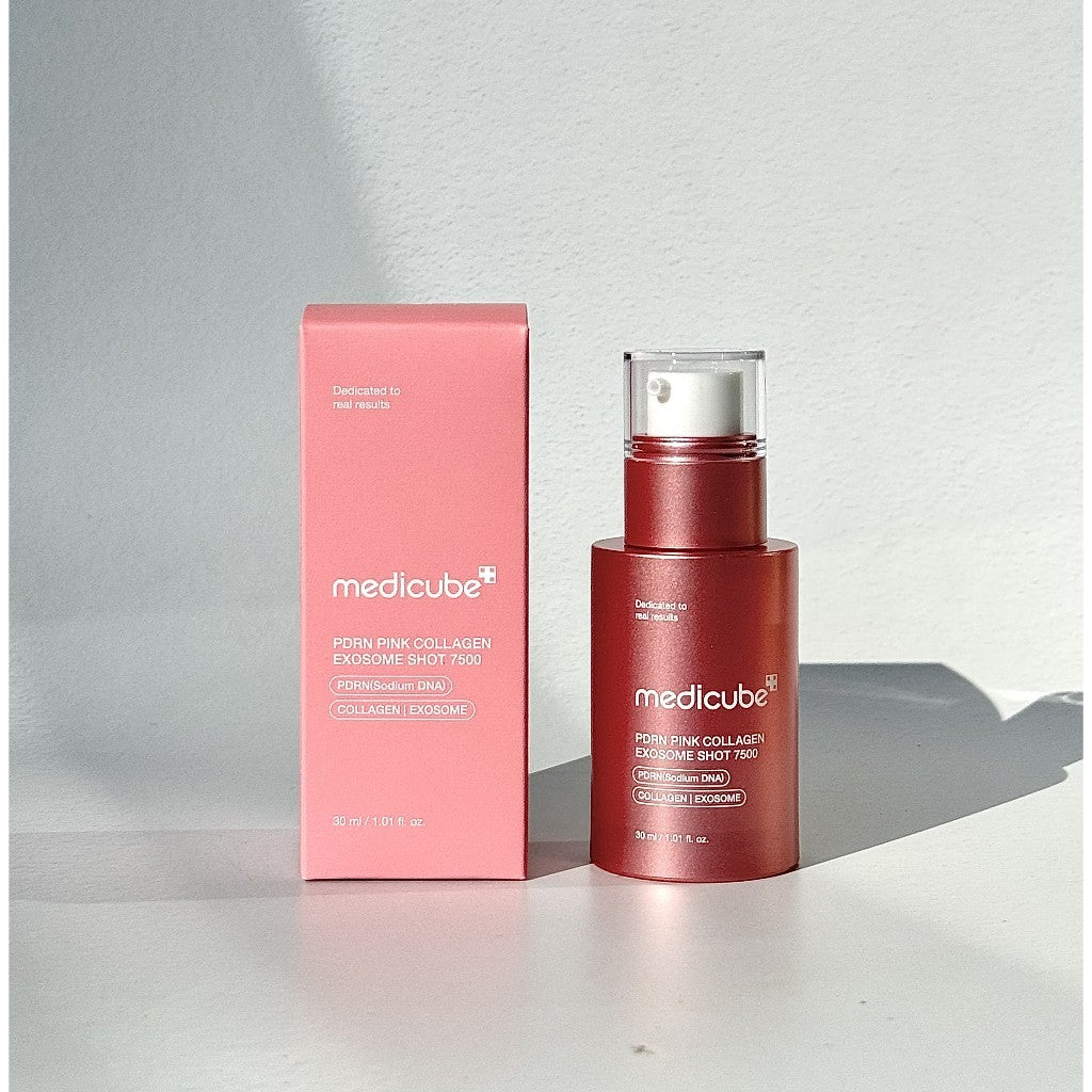 [NEW] MEDICUBE PDRN Pink Collagen Exosome Shot Ampoule (2000 / 7500), 30ml