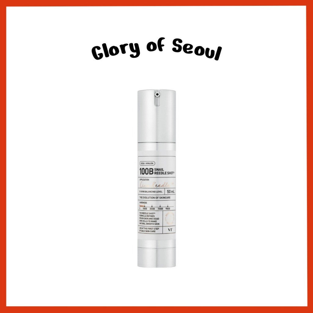 [New] VT Snail Reedle Shot 100B, 50mL | Green Snail Mucin 21%