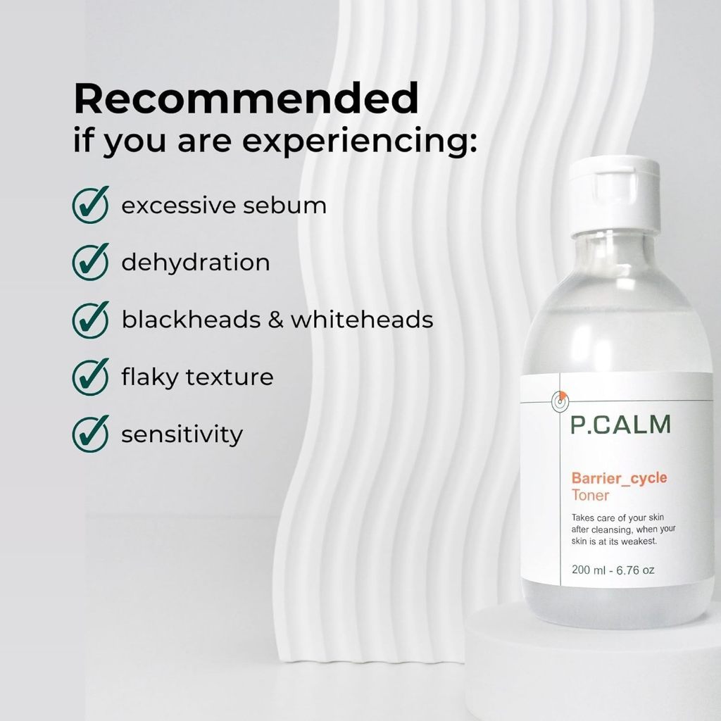 P.CALM Barrier Cycle Super Soothing Calming Essence Toner 200ml