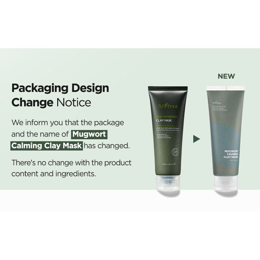 ISNTREE Mugwort Calming Clay Mask 100ml